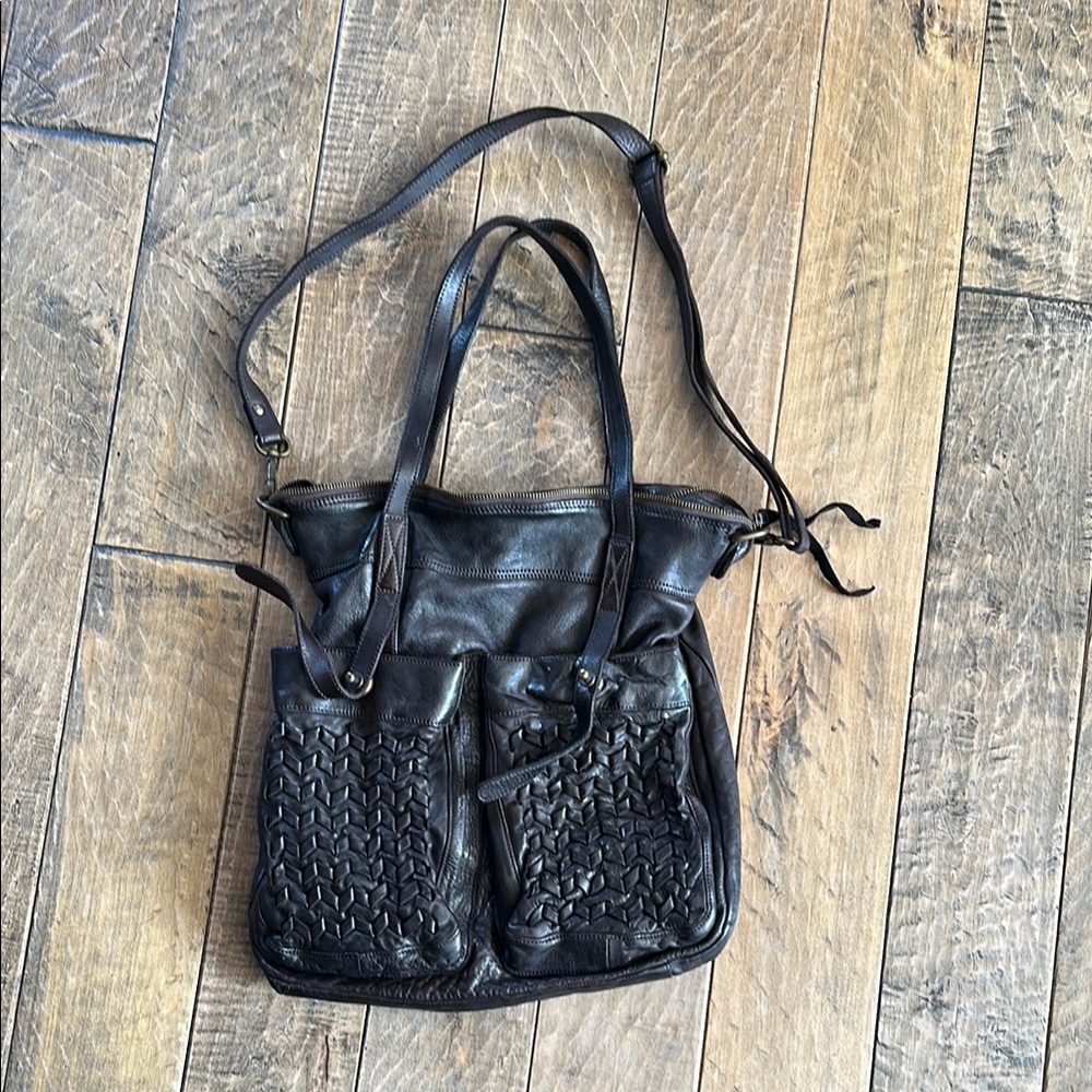 Italian Leather Tote Bag